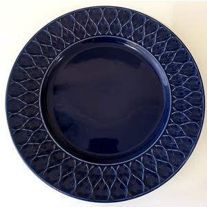 Prato de Jantar Azul Marinho