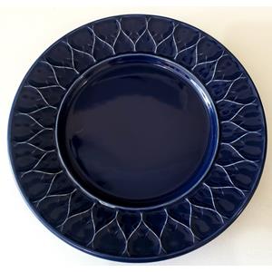 Prato de Sobremesa Azul Marinho