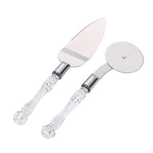 Cj P/ Pizza 2 Peças Cristal