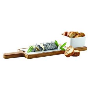 Cj P/ Queijo Por. c/ bambu