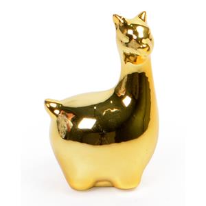 Ornamento Lhama Prateado