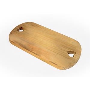 Bandeja Oval coração Vidro